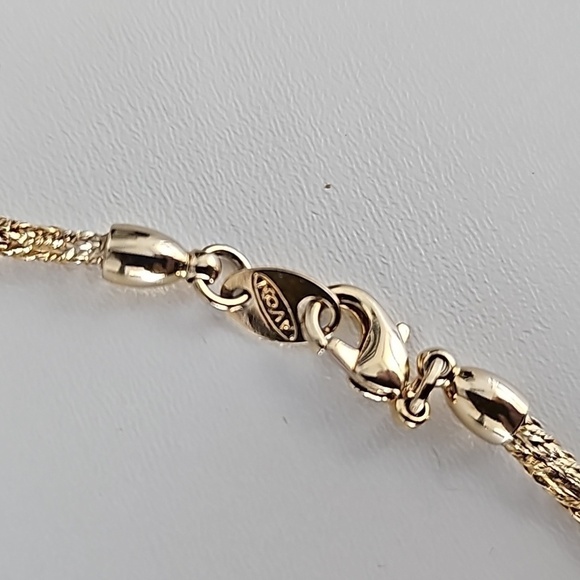 Avon NR vintage gold plated knotted double chain - Picture 6 of 7